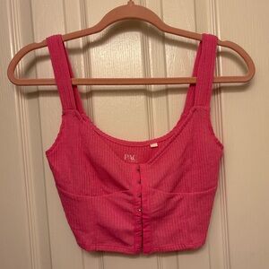 Pacsun pink tank top
